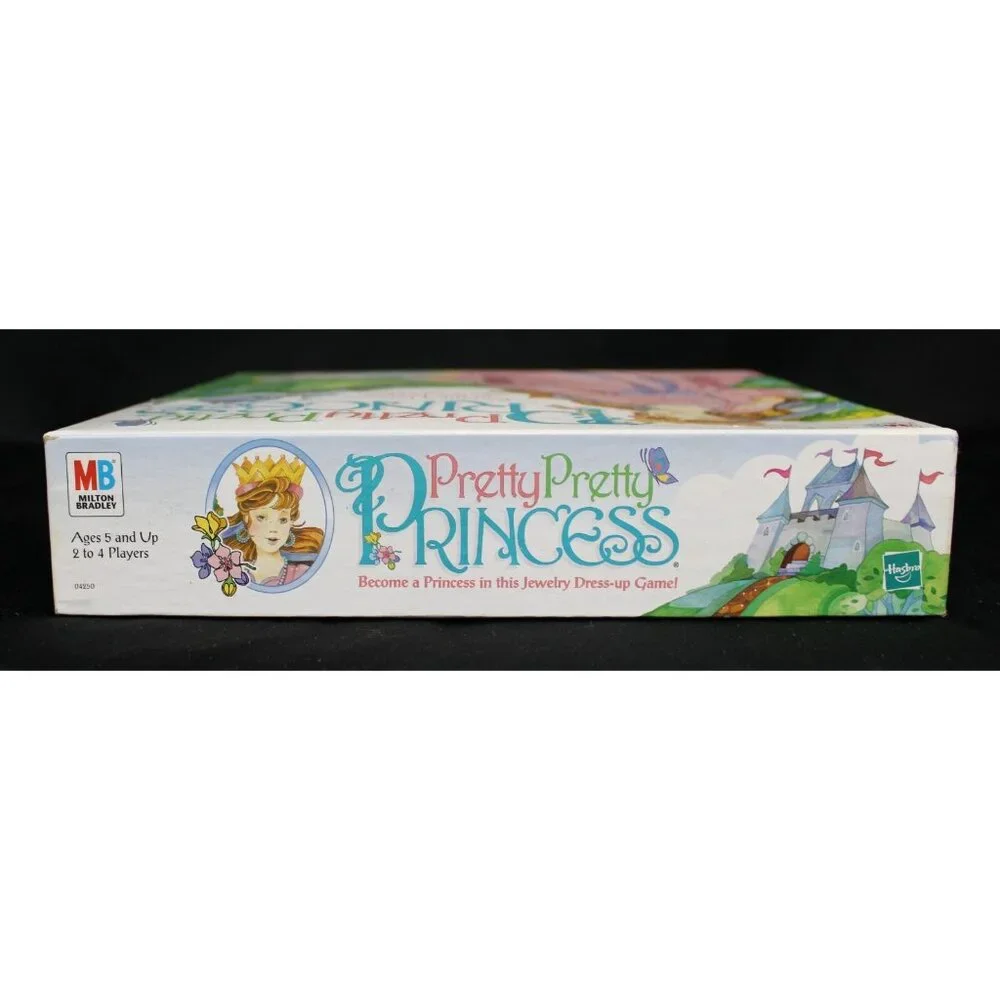1999 Hasbro Pretty Pretty Princess Jewelry Dress-up Game Crown Necklace Ring